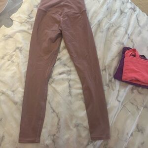 lululemon athletica Pink Leggings